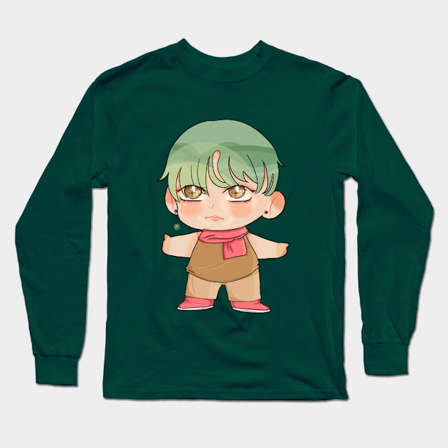 chibi traveler Long Sleeve T-Shirt by arwa_store